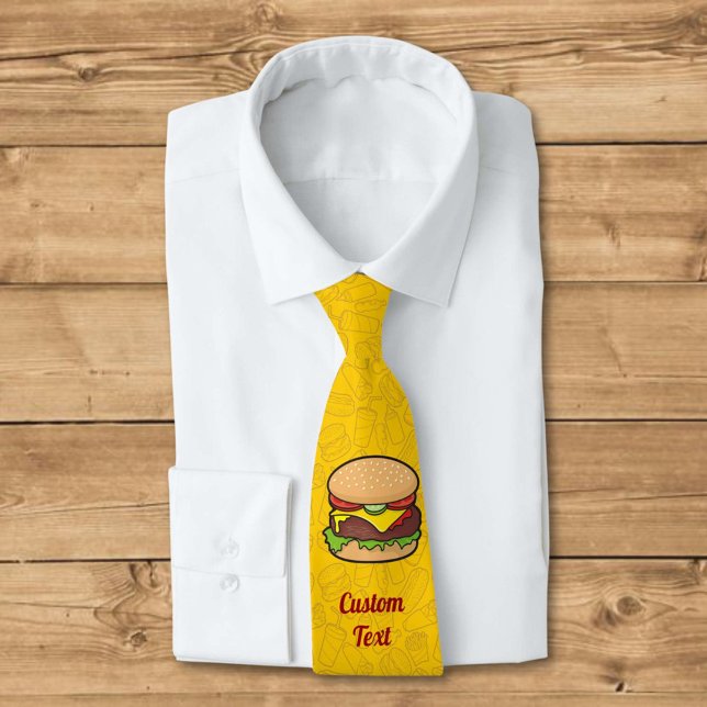Cheeseburger Krawatte (Von Creator hochgeladen)