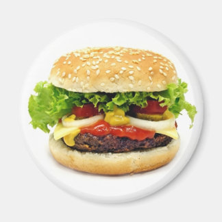 Cheeseburger Magnet