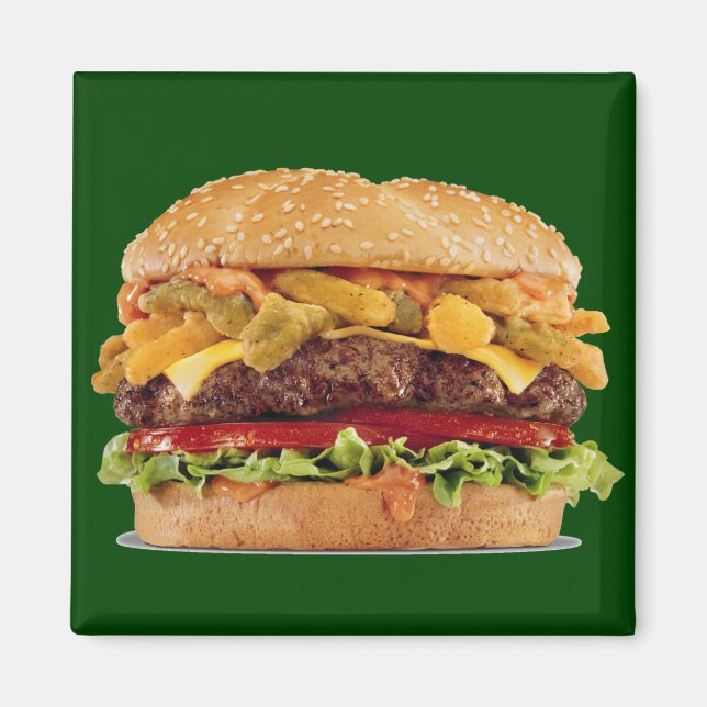 Cheeseburger Magnet (Vorne)