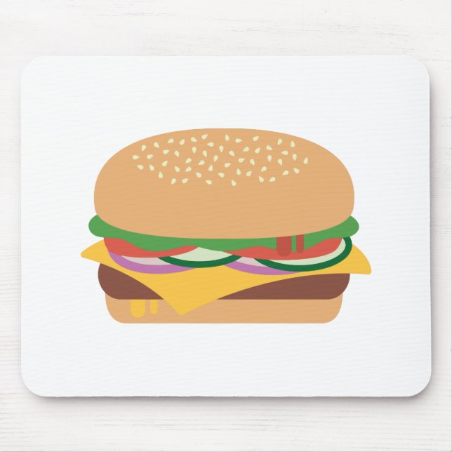 Cheeseburger Mousepad (Vorne)