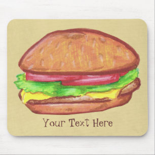 Cheeseburger Mousepad
