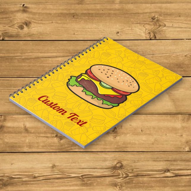 Cheeseburger-Notebook Notizblock (Von Creator hochgeladen)