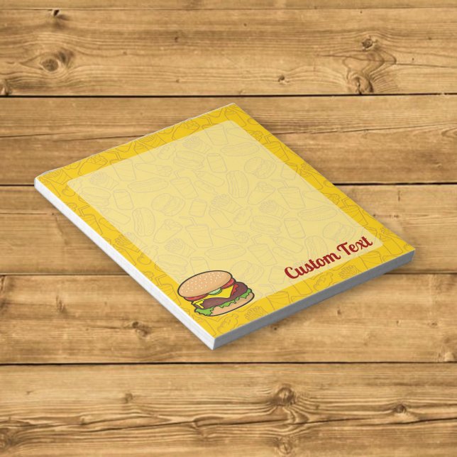 Cheeseburger Notizblock (Von Creator hochgeladen)
