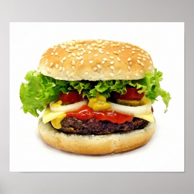 Cheeseburger Poster (Vorne)