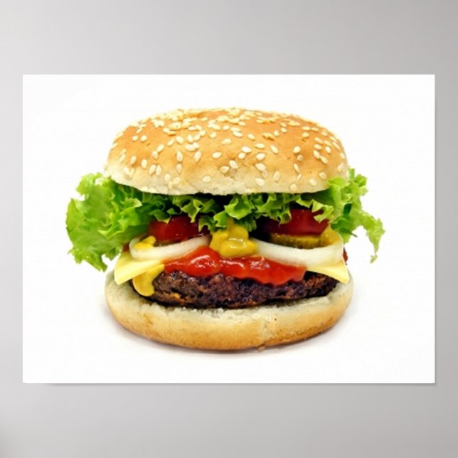 Cheeseburger Poster (Vorne)
