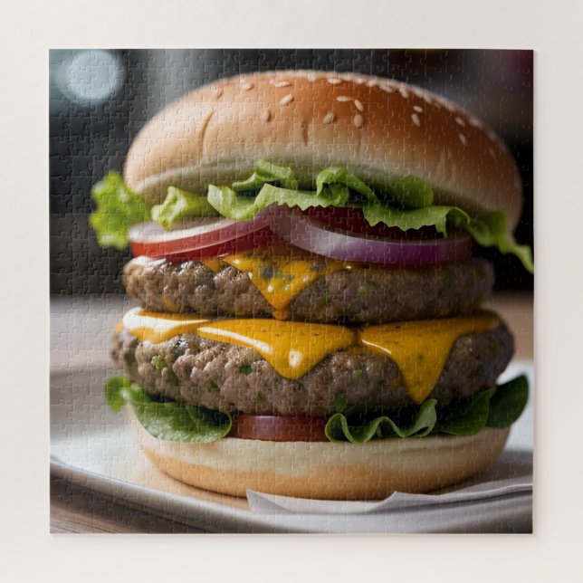 Cheeseburger Puzzle (Vertikal)