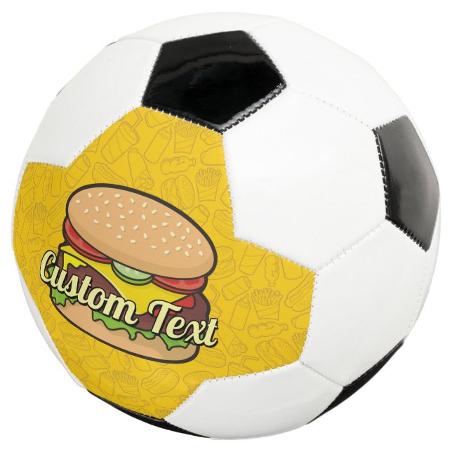Cheeseburger Soccer Ball (Dreiviertel)