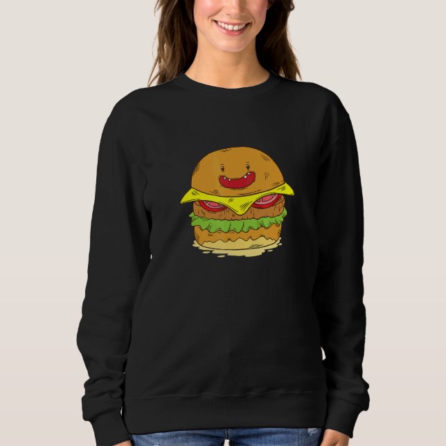 Cheeseburger Sweatshirt (Vorderseite)
