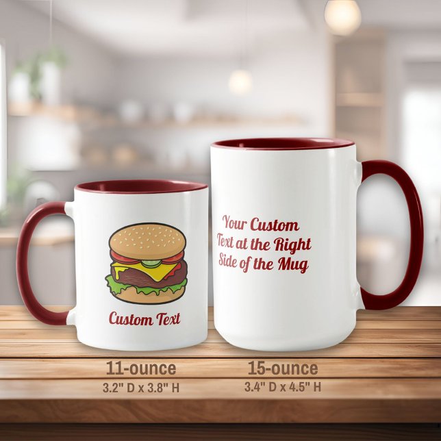 Cheeseburger Tasse (Von Creator hochgeladen)