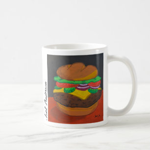 Cheeseburger-Tasse Tasse