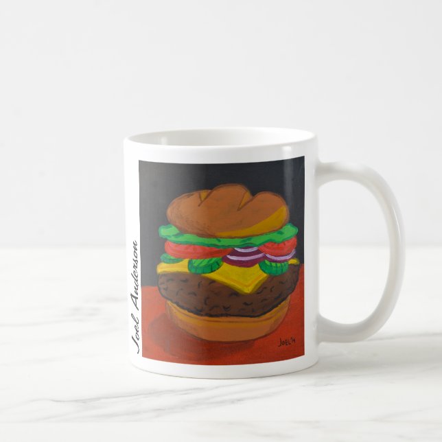 Cheeseburger-Tasse Tasse (Rechts)