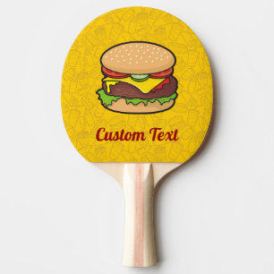Cheeseburger Tischtennis Schläger