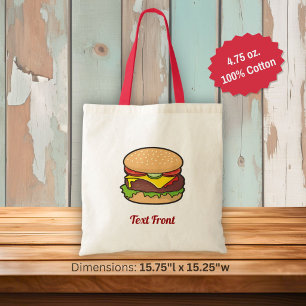 Cheeseburger-Tragetasche Tragetasche