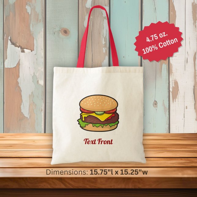 Cheeseburger-Tragetasche Tragetasche (Von Creator hochgeladen)
