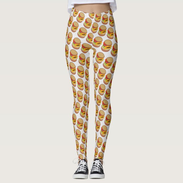 CHEESEBURGERS LEGGINGS (Vorderseite)