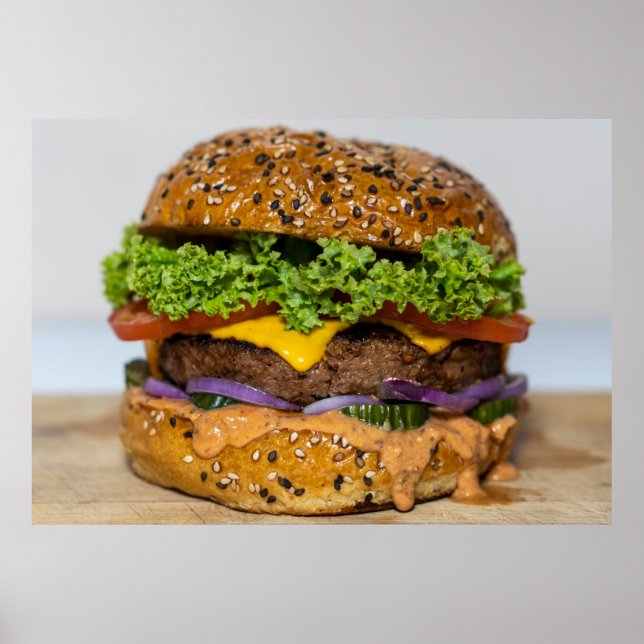 Cheeseburgers Poster (Vorne)