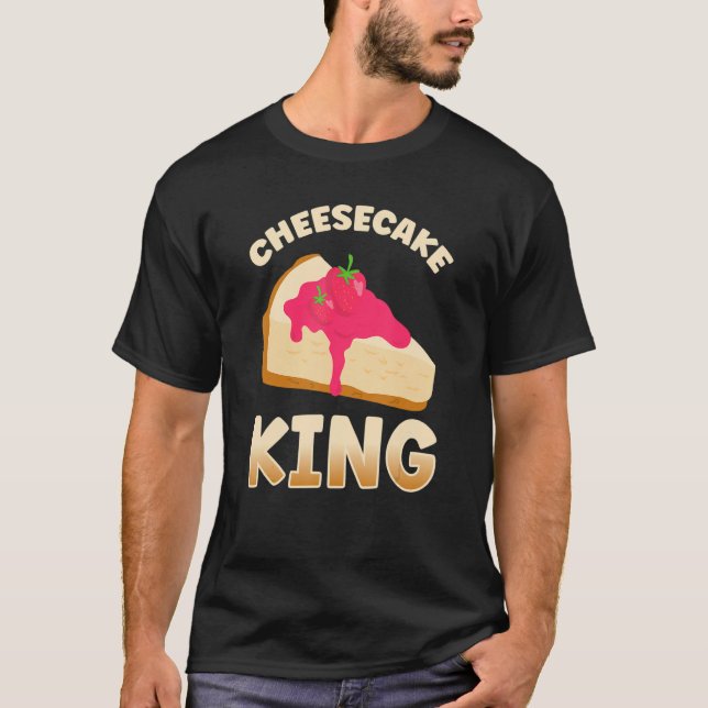 Cheesecake Confectioner Käse Kuchen Dessert Feinsc T-Shirt (Vorderseite)