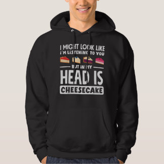 Cheesecake Funny Cheese Cake Dessert Hoodie
