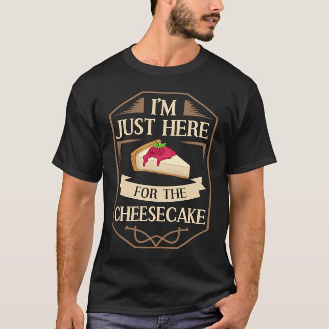 Cheesecake Keto  Japanese No Bake T-Shirt (Vorderseite)