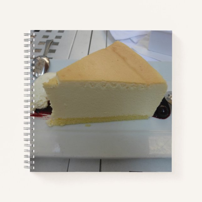 Cheesecake-Notebook Notizbuch (Vorderseite)