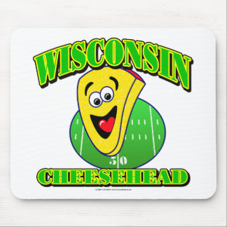 CheeseHead Cartoon Mousepad