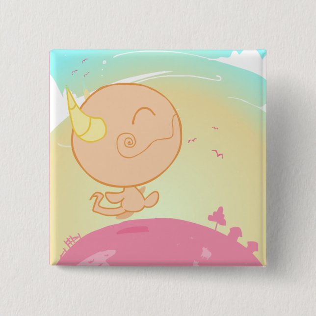 Cheesezilla Button (Vorderseite)