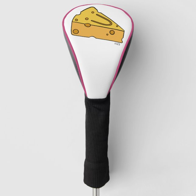 Cheesin' Cutie Käse Golf Headcover (Vorderseite)