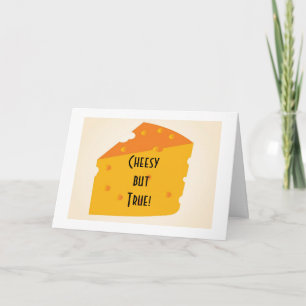 CHEESY, ABER TRUE=GLÜCKLICH TEILE ICH GEBURTSTAG M KARTE