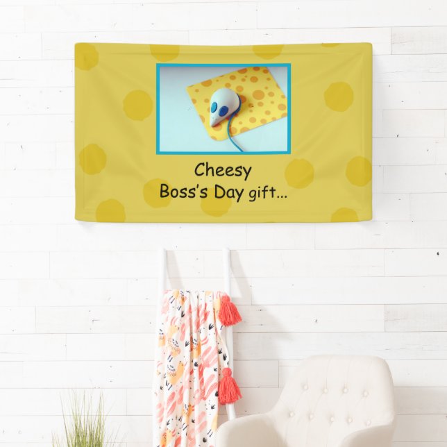 Cheesy Boss's Day, Holiday, Spaß Banner (Insitu)