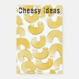 Cheesy Ideas Macaroni Pun Post-it Klebezettel