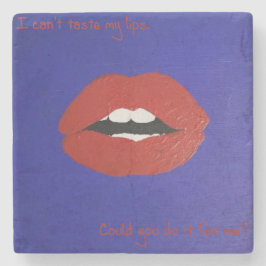 Cheesy Lines for Valentine's Coaster Steinuntersetzer