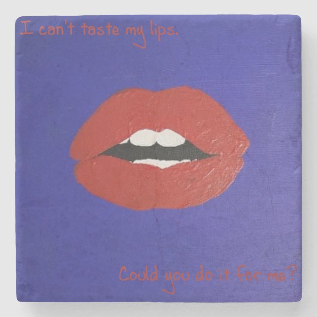 Cheesy Lines for Valentine's Coaster Steinuntersetzer (Vorderseite)