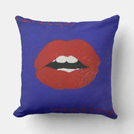 Cheesy Lines for Valentine's pillow  Kissen