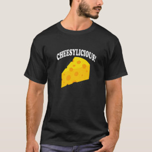 Cheesylicious Eating Cheesemaker Bio für T-Shirt