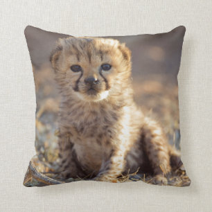 Cheetah 19 Tage alter männlicher Becher Kissen