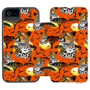 Cheetah African Feline Wild Animal Incipio Watson™ iPhone 5 Geldbörsen Hülle