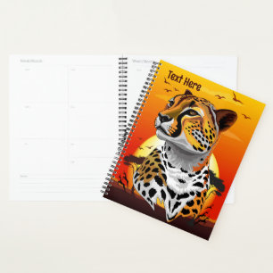 Cheetah African Feline Wild Animal Planer