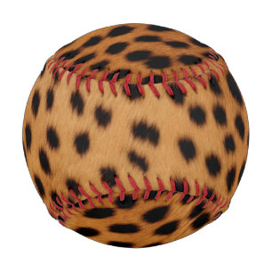 Cheetah Animal Fur Baseball