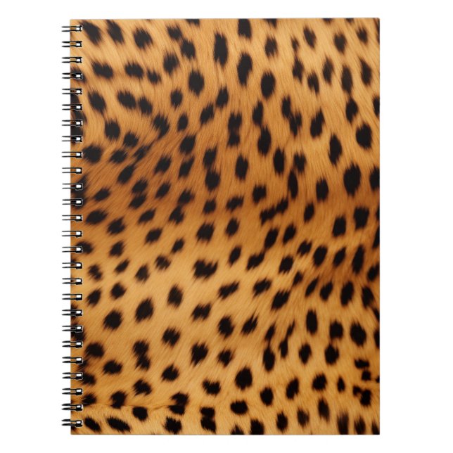 Cheetah Animal Fur Notizblock (Vorderseite)
