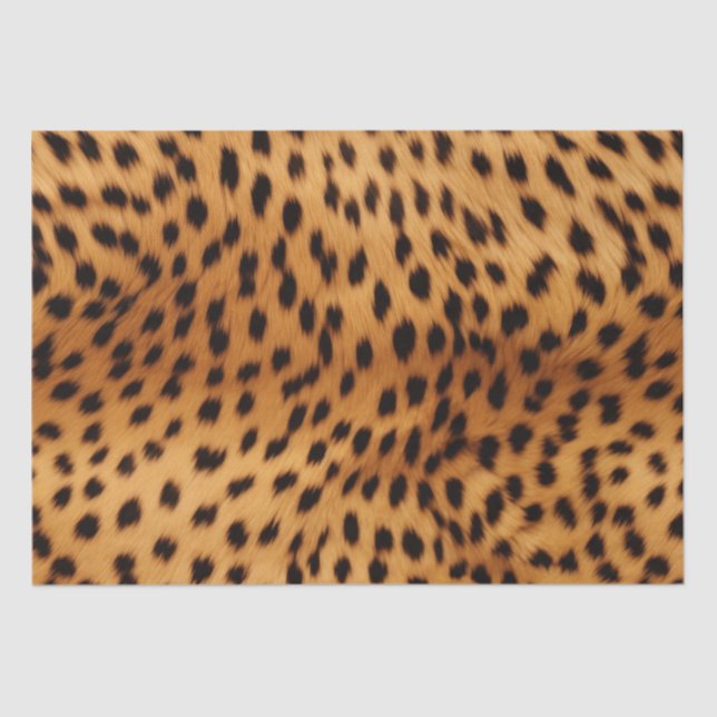 Cheetah Animal Fur Seidenpapier (Vorderseite)