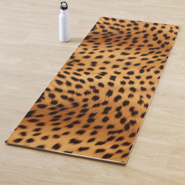 Cheetah Animal Fur Yogamatte (Beispiel)