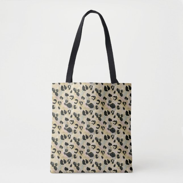 Cheetah Animal Print Black, Gold (Vorderseite)