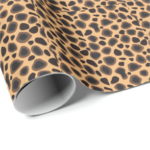 Cheetah Animal Print Geschenkpapier