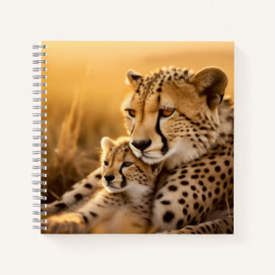 Cheetah Animal Wild Beauty Freedom Notizbuch