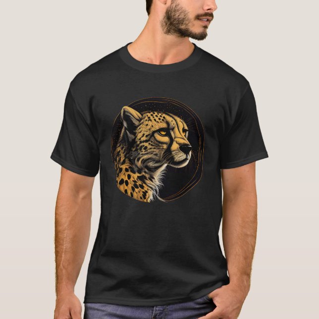 Cheetah Animal  Wildlife Cheetahs  1 T-Shirt (Vorderseite)
