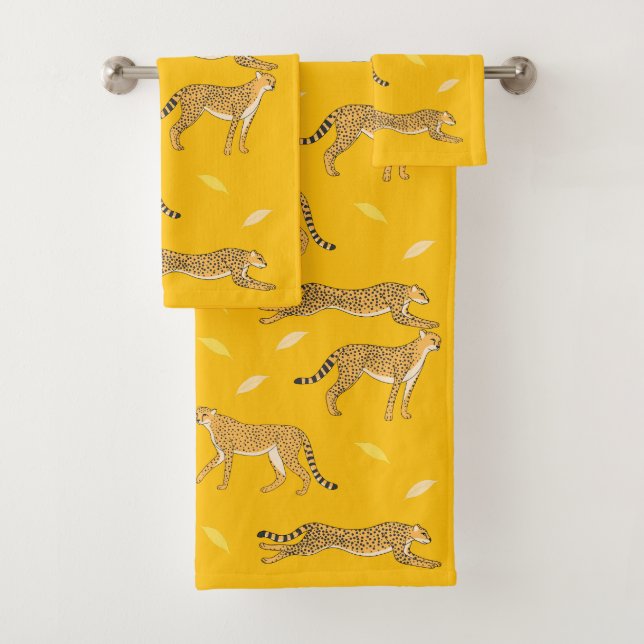 Cheetah Badhandtuch Set (Insitu)