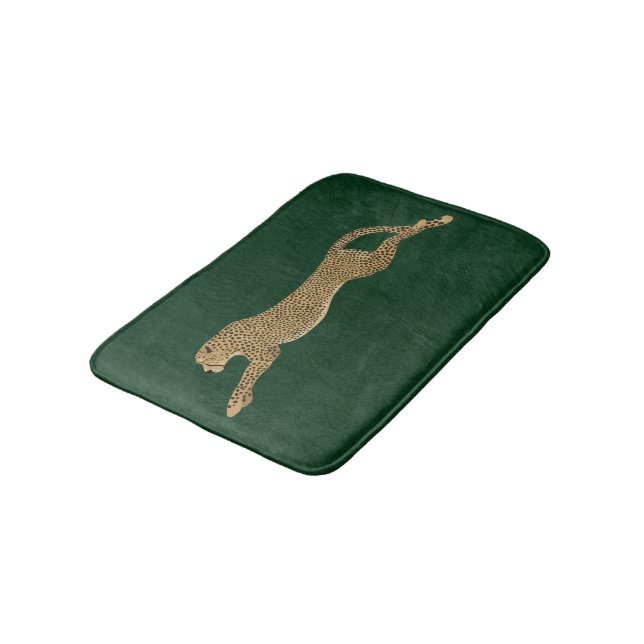 Cheetah Bathmat Badematte (Schrägansicht)