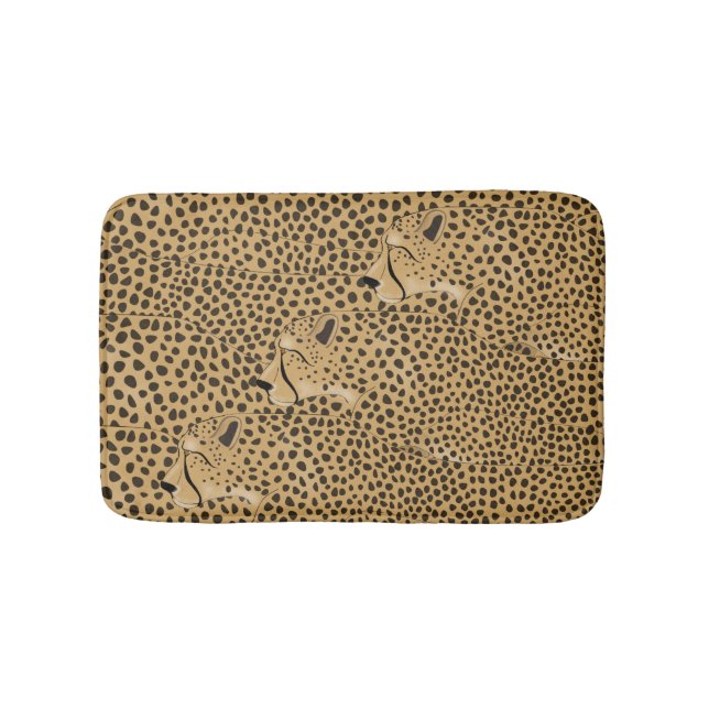 Cheetah Bathmat Badematte (Vorderseite)