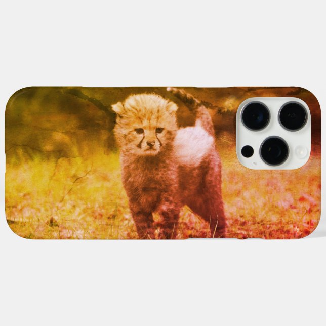Cheetah Case-Mate iPhone Hülle (Rückseite (Horizontal))