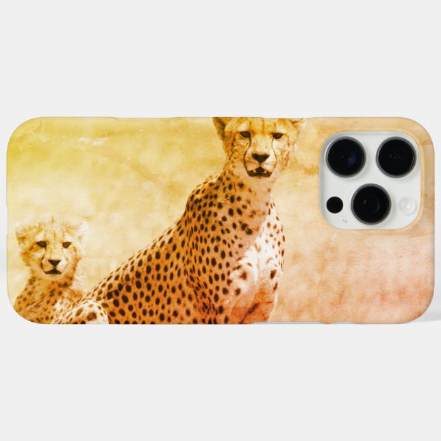 Cheetah Case-Mate iPhone Hülle (Rückseite (Horizontal))